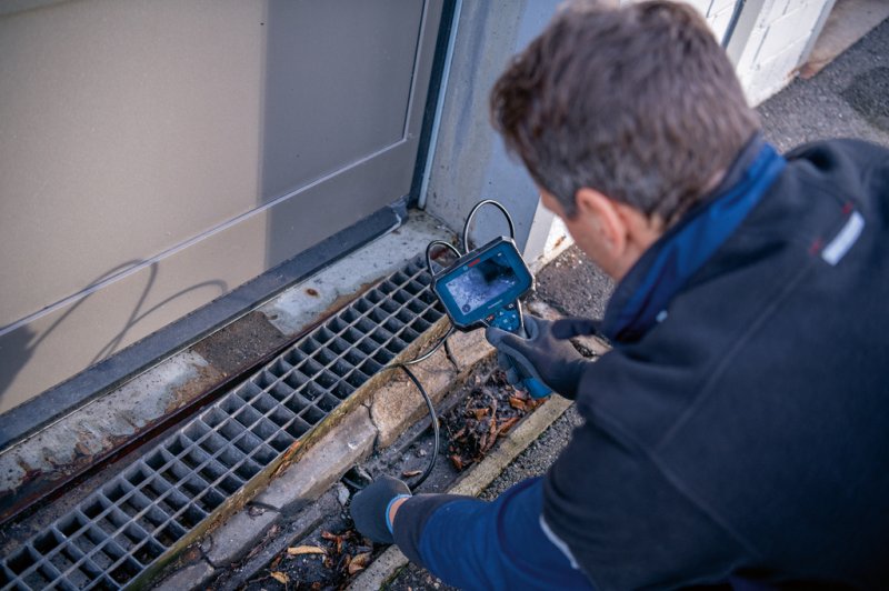 Camera de inalta rezolutie (endoscop) pentru inspectie 12V, SOLO, BOSCH tip GIC 12V-4-23 C