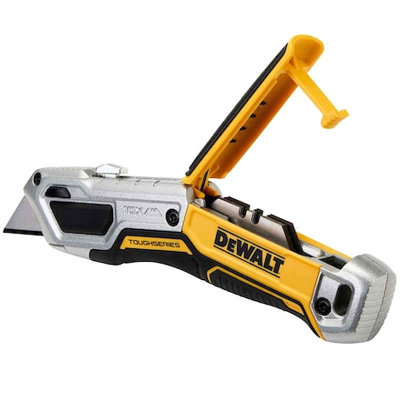 Cutit (cutter) utilitar premium cu lama trapezoidala retractabila DeWalt