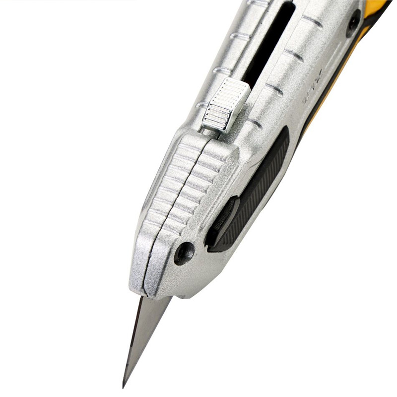 Cutit (cutter) utilitar premium cu lama trapezoidala retractabila DeWalt