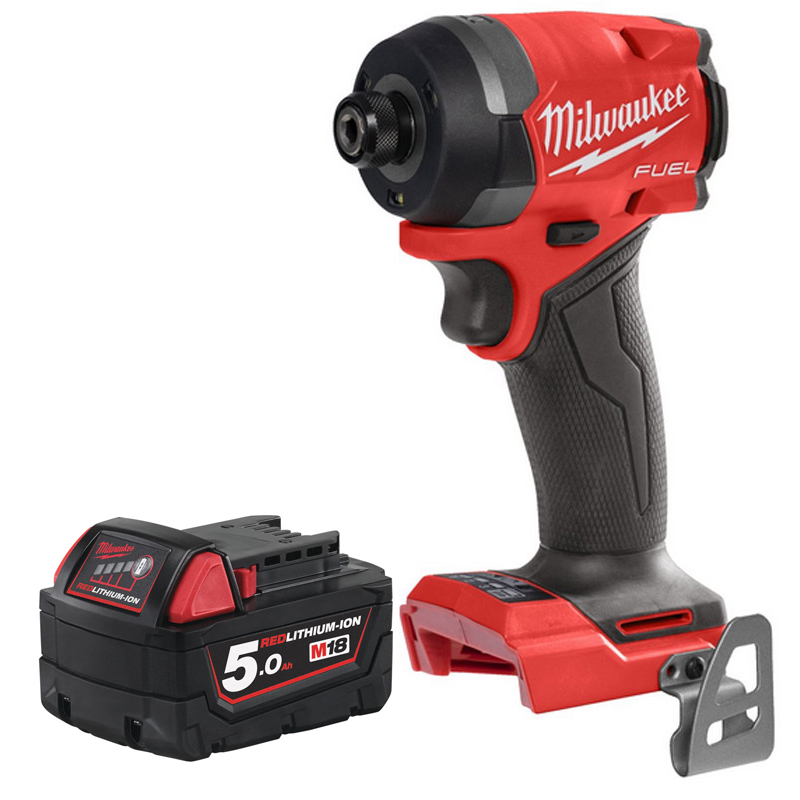 Masina de insurubat cu impact subcompacta, cu acumulatori 18V Li-Ion Redlink 2x 5.0 Ah, 226 Nm , tip M18FID3MC-502X