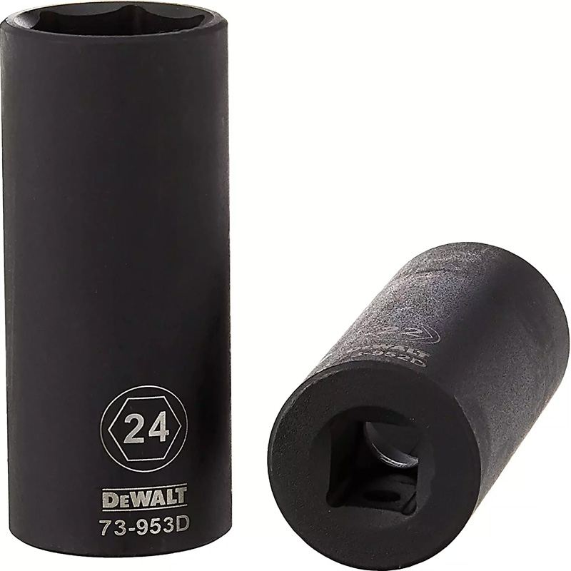 Set 7 chei tubulare de impact lungi, 17-24mm, 1/2