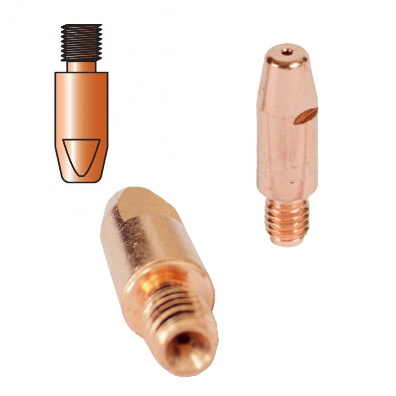 Duza de contact pentru sarma sudura de Ø 1.2 mm aluminiu si flux, M6, sudura Mig-Mag, TELWIN