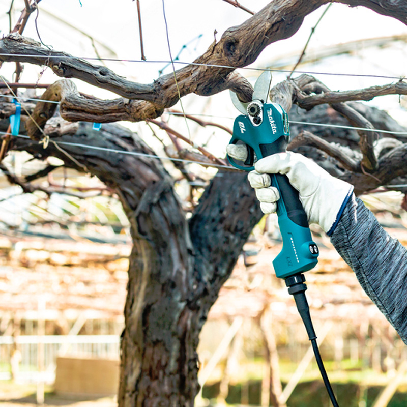 Foarfeca de taiat pomi si vita de vie cu lama standard, compatibil cu acumulatori Li-Ion LXT 18V, max. 30 mm, Makita tip DUP180Z