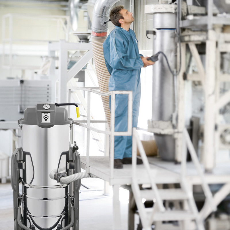 Aspirator industrial clasa Super, Karcher IVS 100/75 M, clasa de praf M