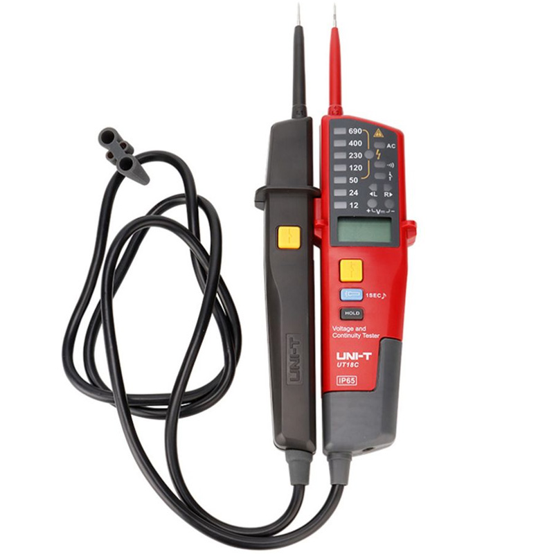 Multimetru/tester de tensiune digital cu 6 functii, tip UNI-T UT18C