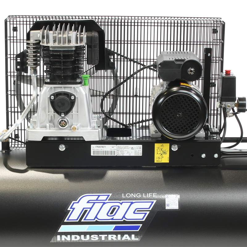 Compresor monofazat INDUSTRIAL, 200l, 410l/min, FIAC AB200-415MC-LONGLIFE