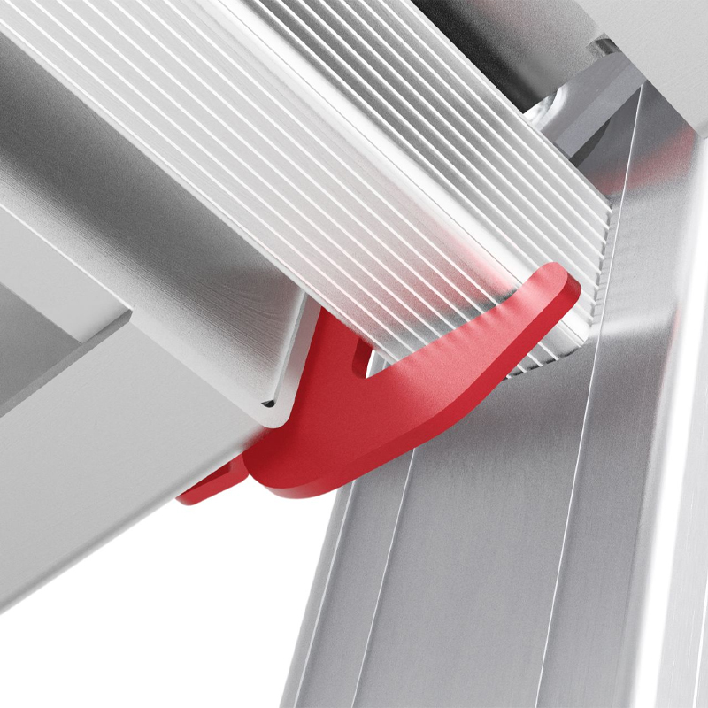 Scara STABILO SkyMatic mobila telescopica, dubla cu trepte pe o parte, 3-5 trepte