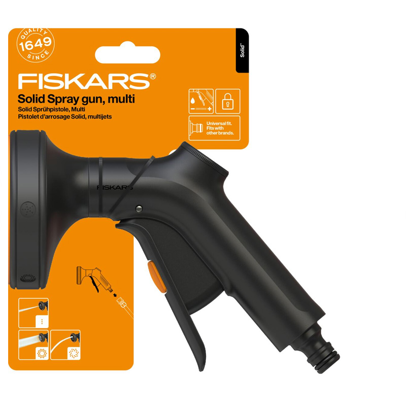 Pistol stropire, 3 jeturi, Fiskars Solid Multi