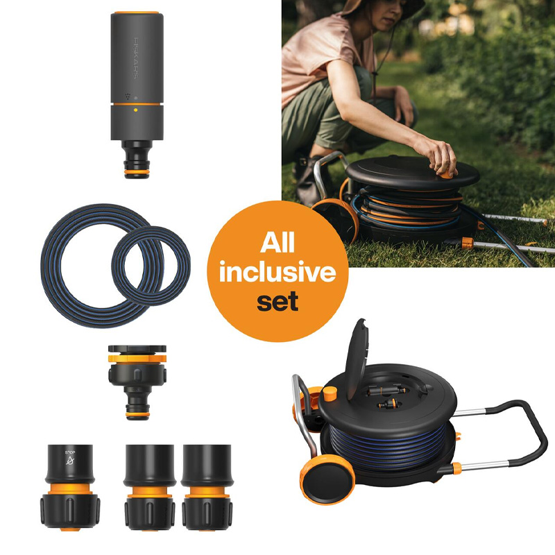 Set tambur udare, 20 m furtun, 1/2