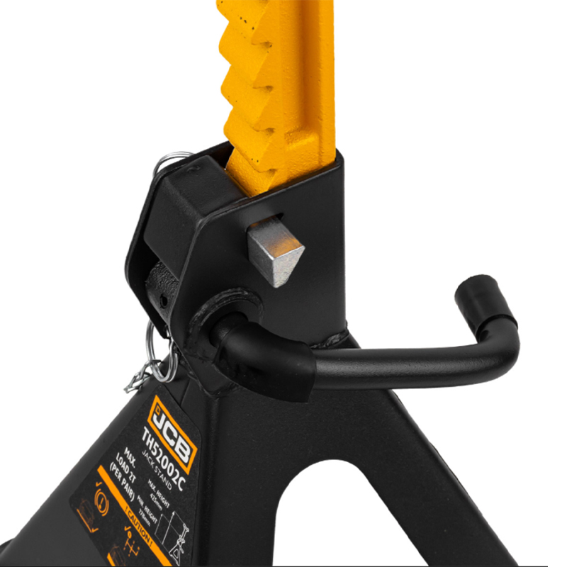 Set 2 suporti (capre) de sustinere 3 tone cu bolt de siguranta, JCB