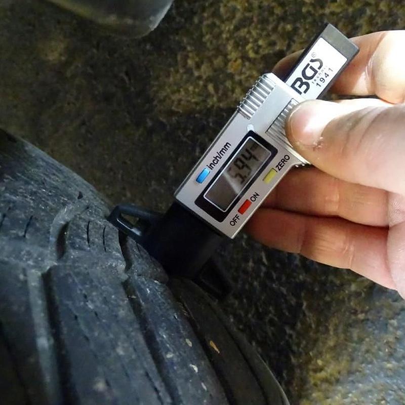 Tester digital (subler) adancime profil, 0-28 mm, BGS