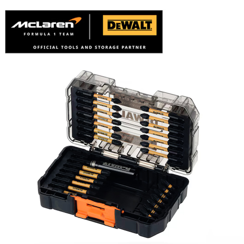 Set 28 accesorii pentru insurubare cu impact, port bit si adaptor 1/4