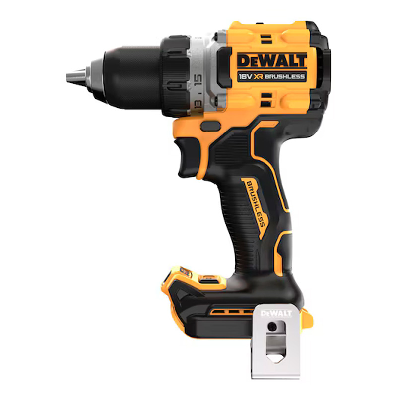 Masina de gaurit/insurubat DeWalt, compacta cu percutie si acumulatori Li-Ion 18V, motor fara perii, SOLO, DeWalt tip DCD800NT-XJ