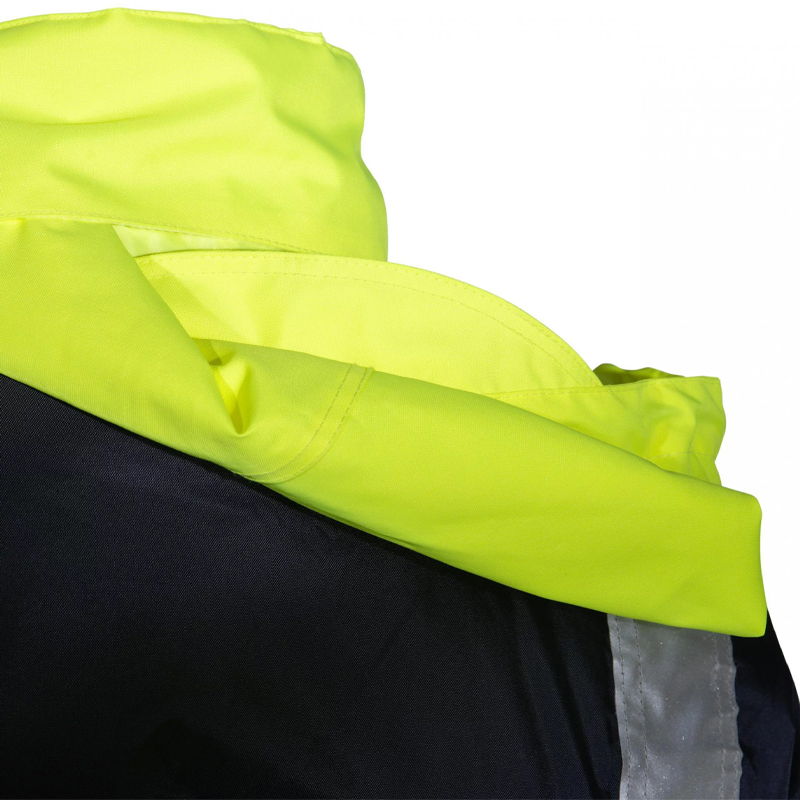 Geaca reflectorizanta galbena Parka Uvex Protection Flash, marime S