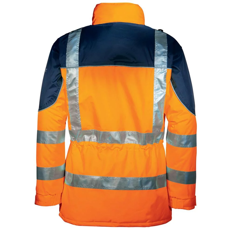 Geaca reflectorizanta portocalie Parka Uvex Protection Flash, marime M