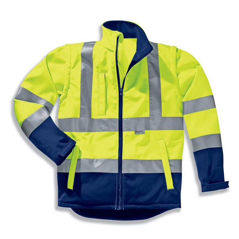 Jacheta reflectorizanta galbena Softschell Uvex Protection Flash, marime 5XL