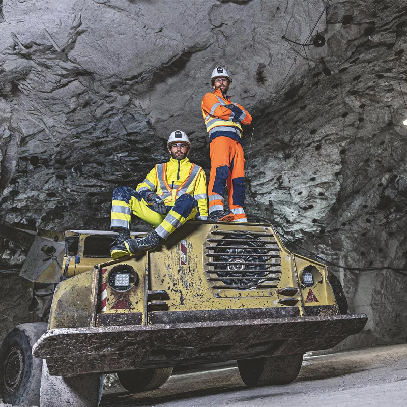 Jacheta reflectorizanta galbena de lucru Uvex suXXeed Construction, marime XS