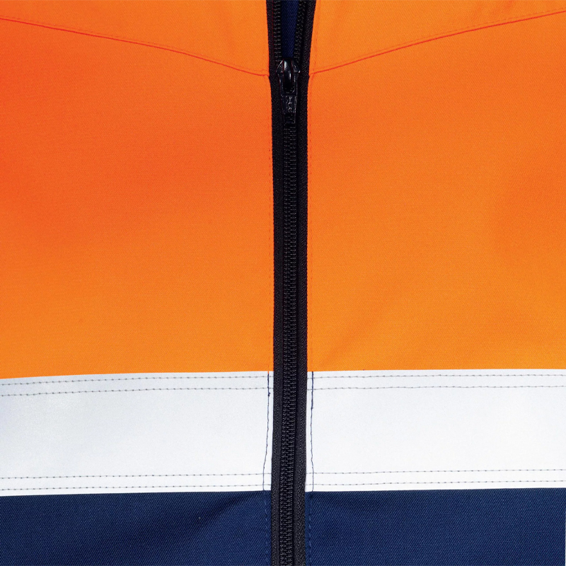 Jacheta reflectorizanta portocalie de lucru Uvex suXXeed Construction, marime XS