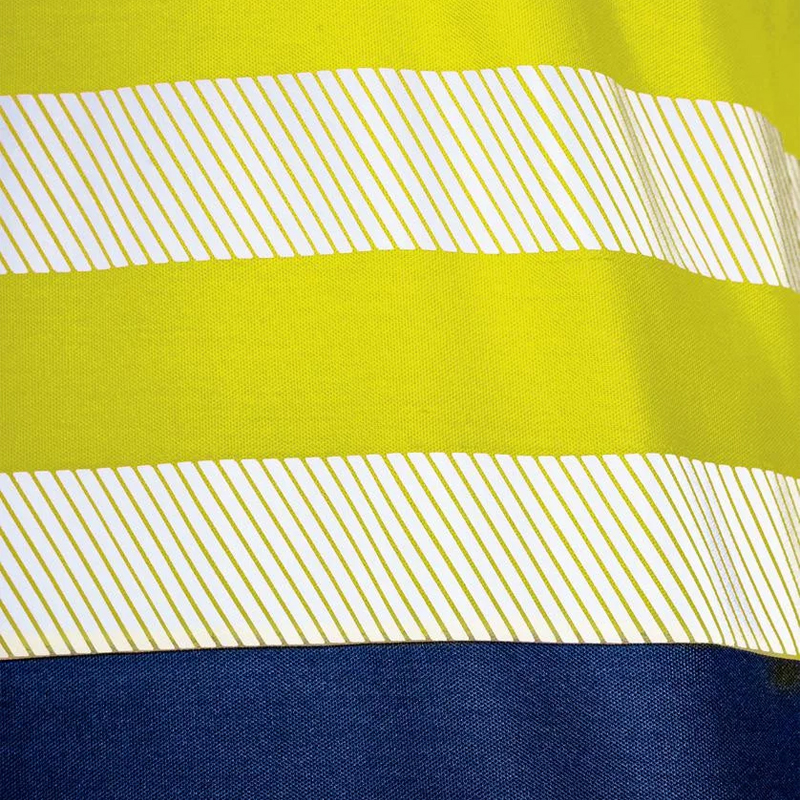 Tricou polo cu maneca scurta reflectorizant galben Uvex suXXeed Construction, marime S