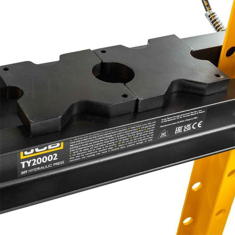 Presa hidraulica si pneumatica pentru atelier 20 tone, JCB