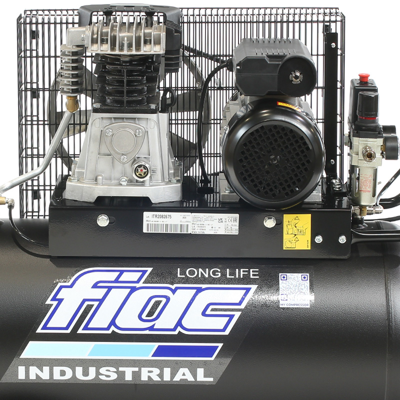 Compresor monofazat INDUSTRIAL, 100l, 350l/min, FIAC AB100-360-3-MC LongLife