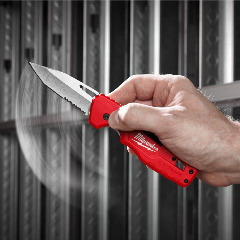 Cutit utilitar pliabil (briceag) 5 in 1, Milwaukee FASTBACK™