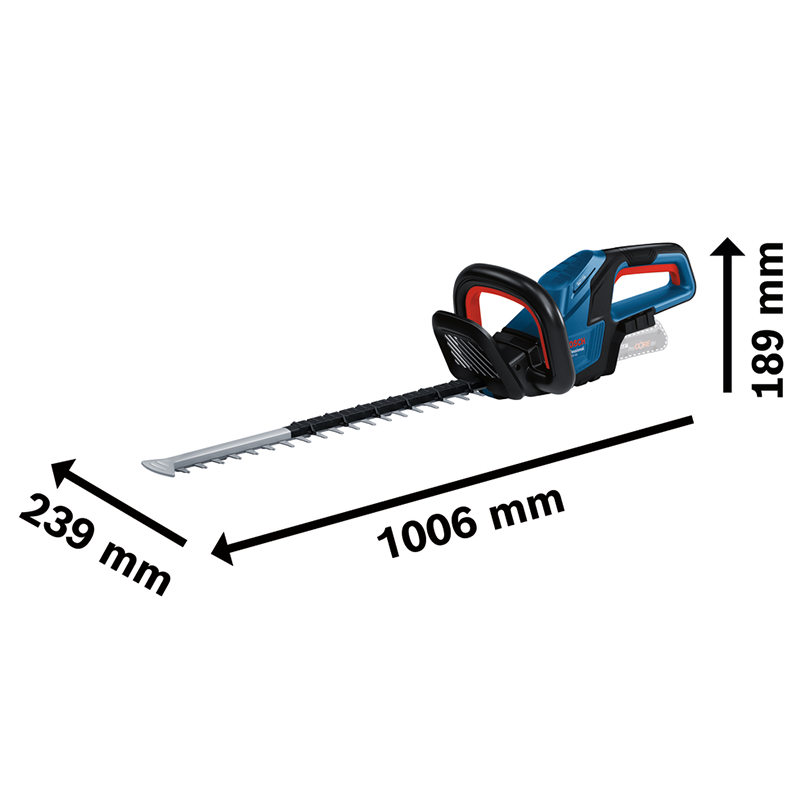 Masina/foarfeca de tuns gard viu 50 cm, cu acumulator 18V Li-Ion, SOLO, BOSCH tip GHE 18V-50
