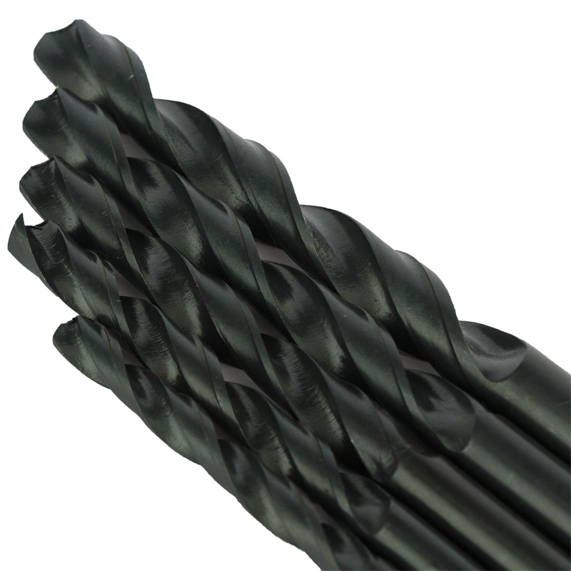 Set 10 burghie DeWalt HSS-R DIN 338 DT5911-QZ, pentru metal, in carcasa de plastic, Ø 1-10 mm