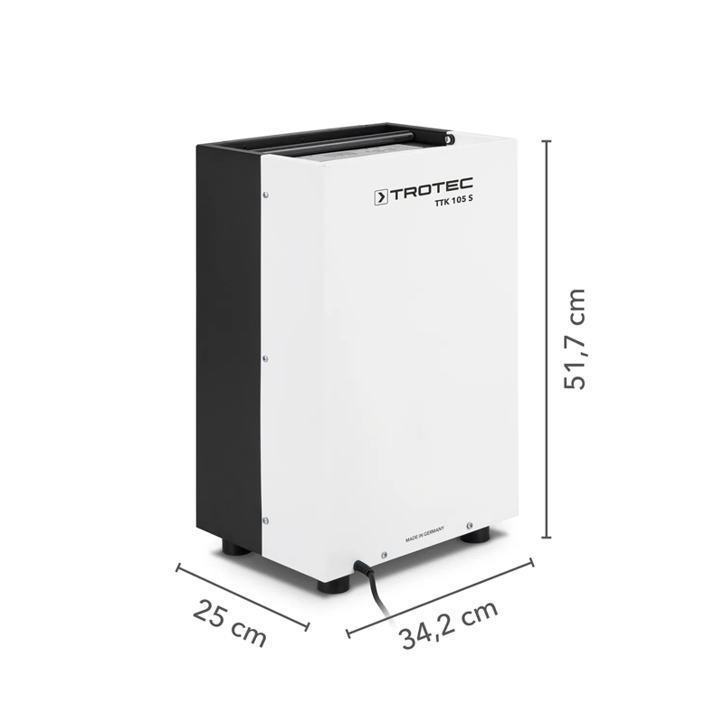 Dezumidificator mobil, 28.4l/24h, Trotec, tip TTK105S