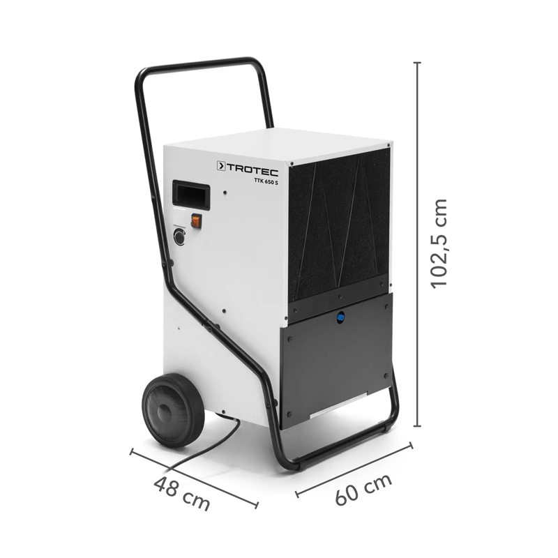 Dezumidificator profesional Trotec TTK650S, 88l/24h