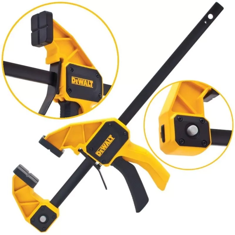 Menghina rapida Dewalt, pentru tamplarie, 300 mm, 135 kg, marime L, tip DWHT0-83193