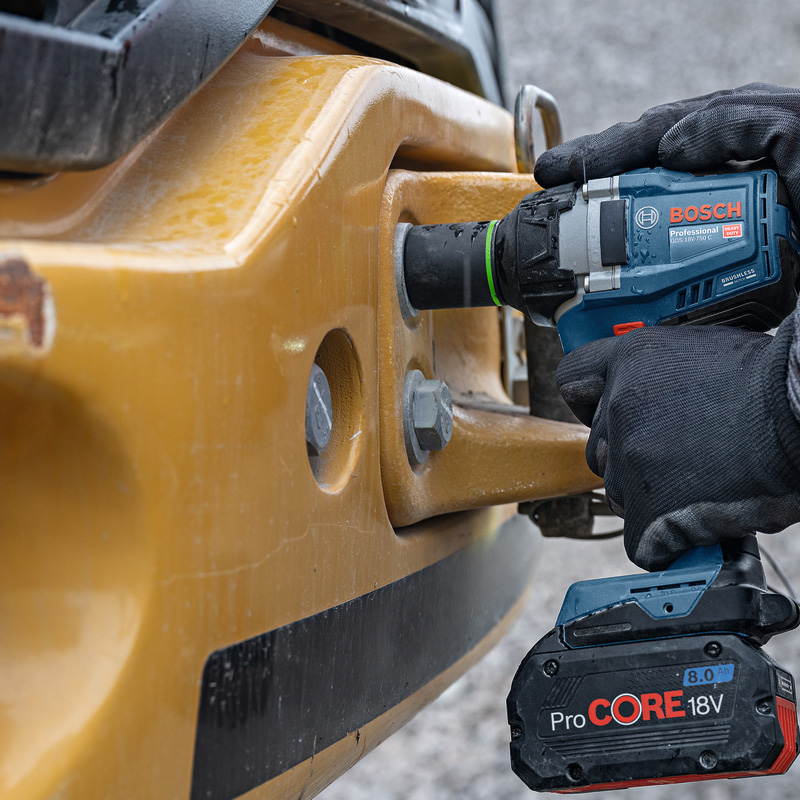 Masina de insurubat cu impact si acumulatori 18V Li-Ion, 1/2