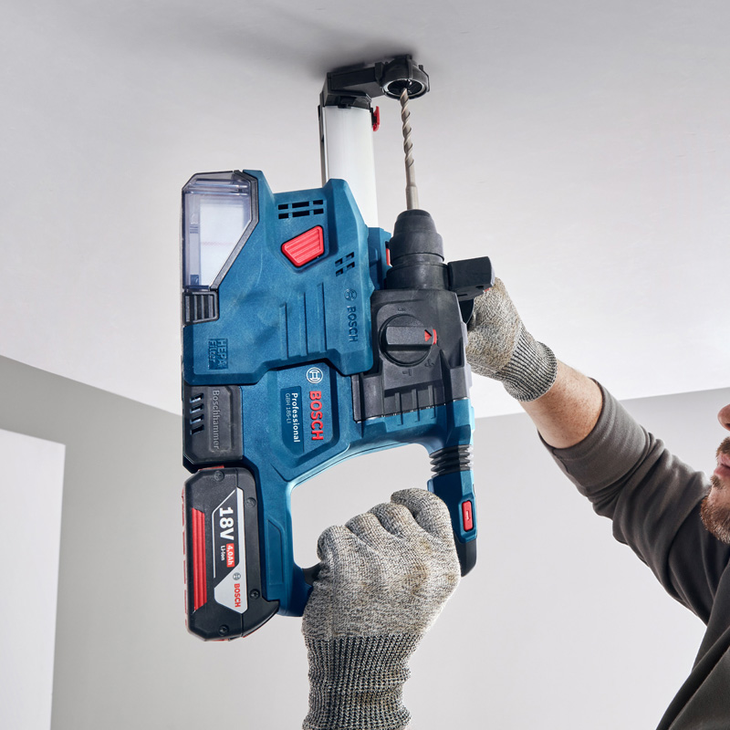 Sistem de extractie a prafului GDE 12 pentru GBH 185-LI, filtru HEPA