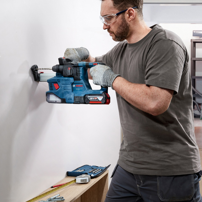 Sistem de extractie a prafului GDE 12 pentru GBH 185-LI, filtru HEPA