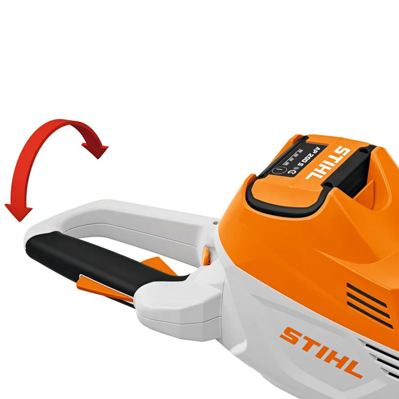 Foarfeca de tuns gard viu 60cm, compatibila cu acumulatori 36V, Stihl, tip HSA100 SOLO (fara incarcator si acumulator), sistem AP