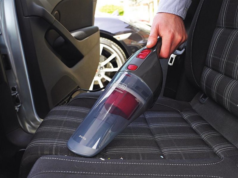 Aspirator pentru masina Black&Decker DUSTBUSTER 12V-DC cu accesorii, NVB12AVA-XJ