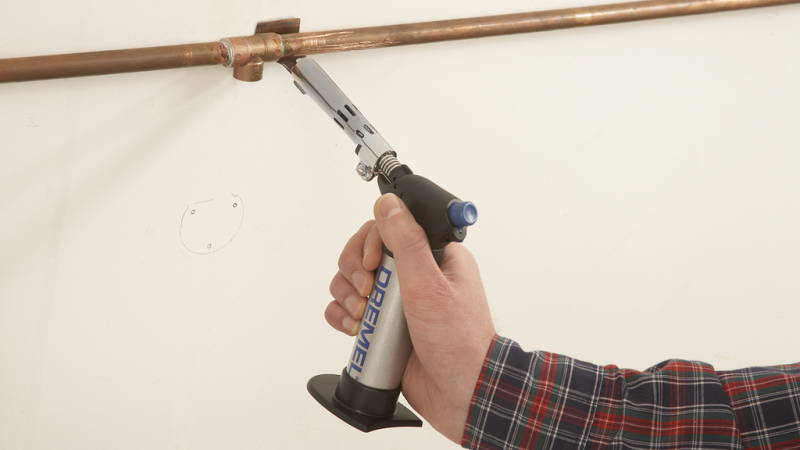 Lampa de lipit cu gaz tip Versa Flame