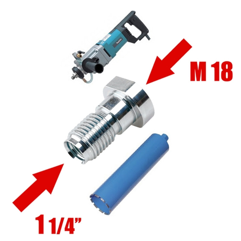 Adaptor carota filet int.-ext. M18 - 1.1/4