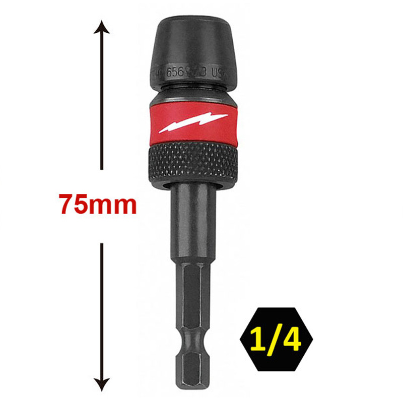 Adaptor magnetic pentru varfuri, cu blocare/prindere  1/4