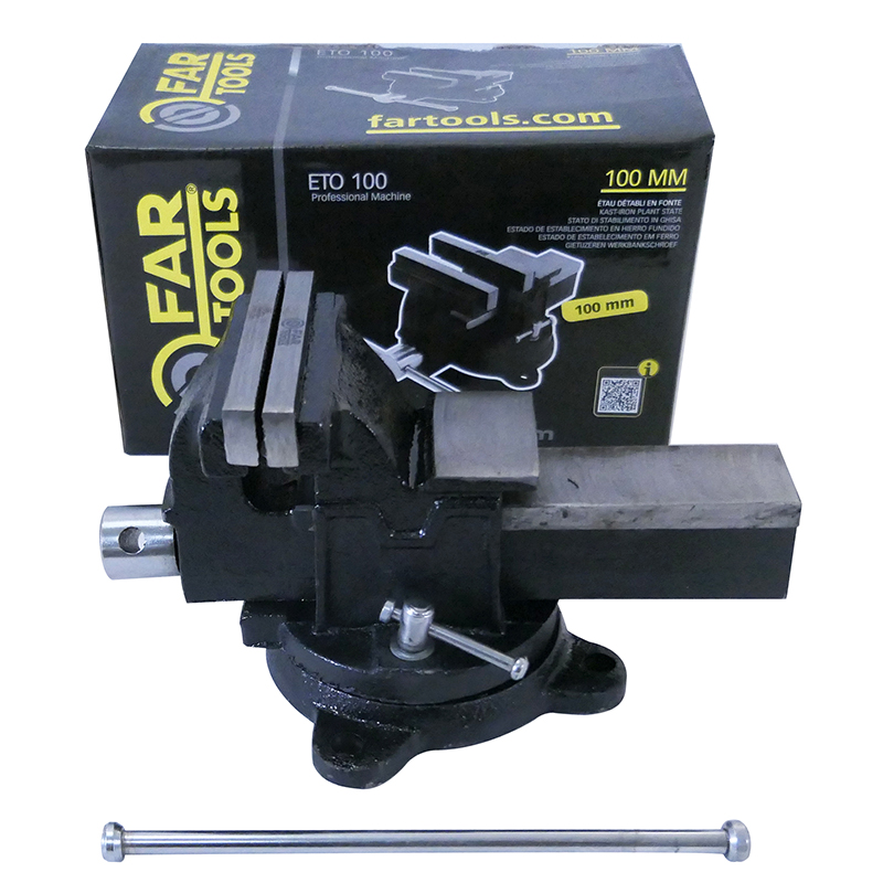 Menghina de banc rotativa ETO100, 100mm