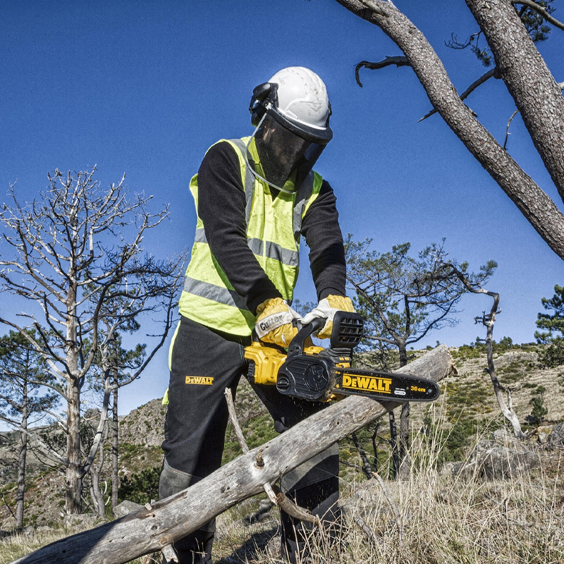 Electrofierastrau cu lant, 18V Li-Ion XR, 5.0 Ah, 30 cm, Dewalt, tip DCM565P1-QW