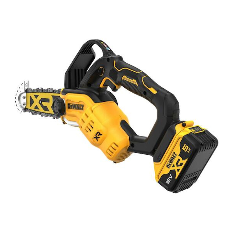 Electrofierastrau cu lant, 18V, 5Ah, Li-Ion XR, 20 cm, Dewalt, tip DCMPS520P1-QW