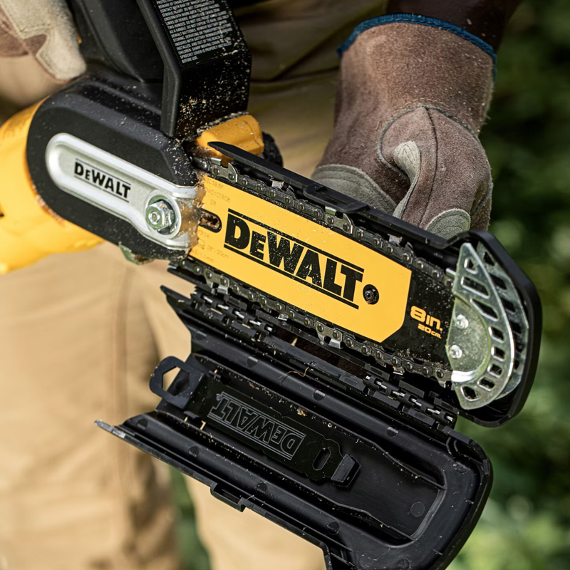 Electrofierastrau cu lant, 18V, 5Ah, Li-Ion XR, 20 cm, Dewalt, tip DCMPS520P1-QW