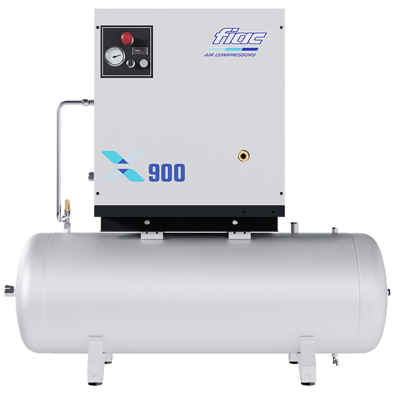 Compresor profesional cu șurub FIAC X900/200 cu inverter - 10 bar, 848 l/min
