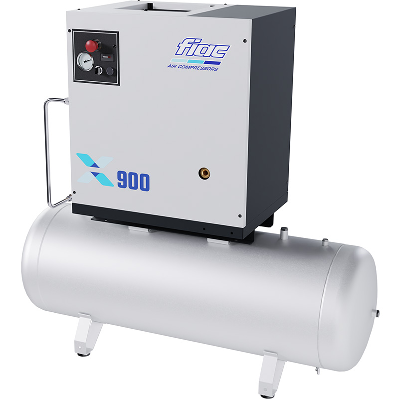 Compresor profesional cu șurub FIAC X900/200 cu inverter - 10 bar, 848 l/min
