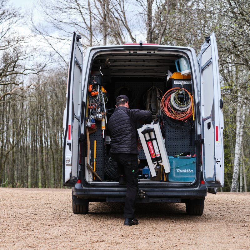 Scara telescopica cu platforma, Telesteps, 3 trepte 65mm, inaltime max. platforma 0.88m, inaltime max. de lucru 2.88m, tip Solid Line 