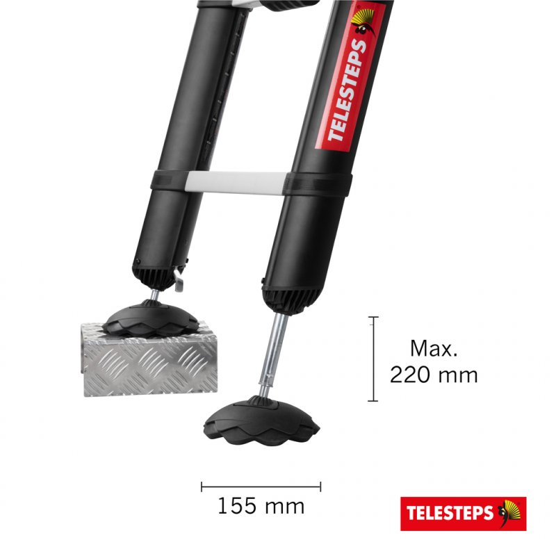 Picioare telescopice ajustabile, Safety Feet, pentru gamele Prime/Rescue-Line, Telesteps