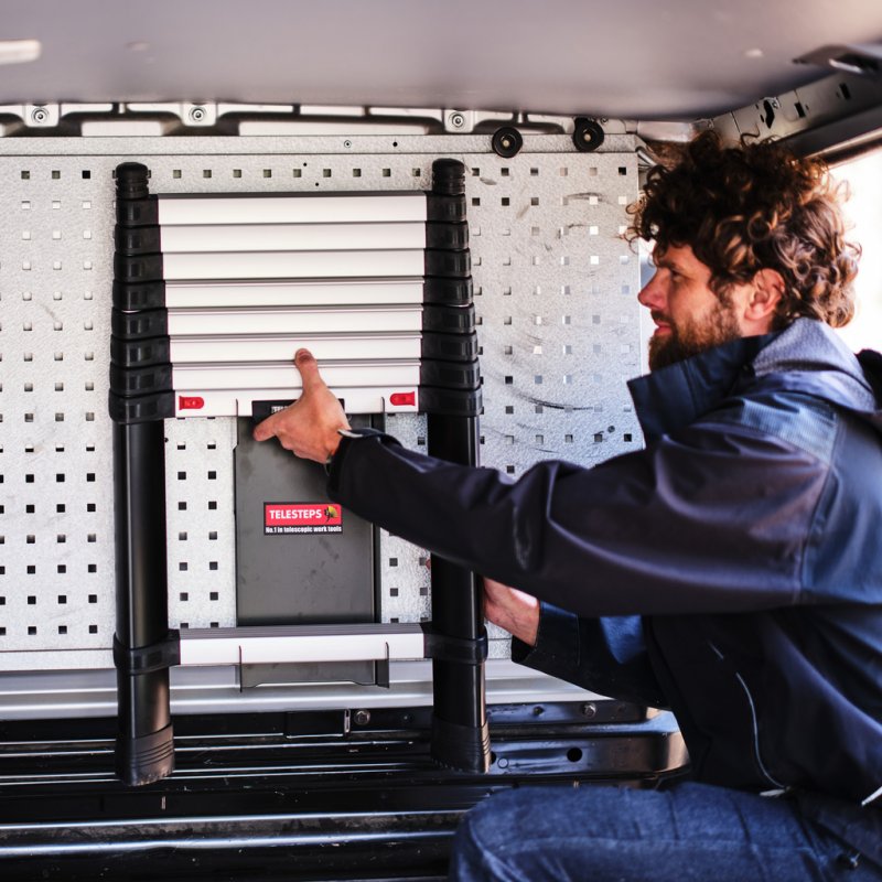 Suport prindere scari telescopice pe perete, pentru gama Prime-Line, Telesteps