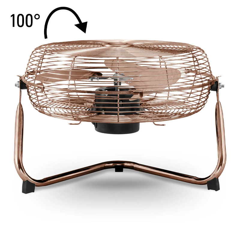 Ventilator de podea Trotec, tip TVM11 cupru, 37 W, 30 cm, 3 viteze