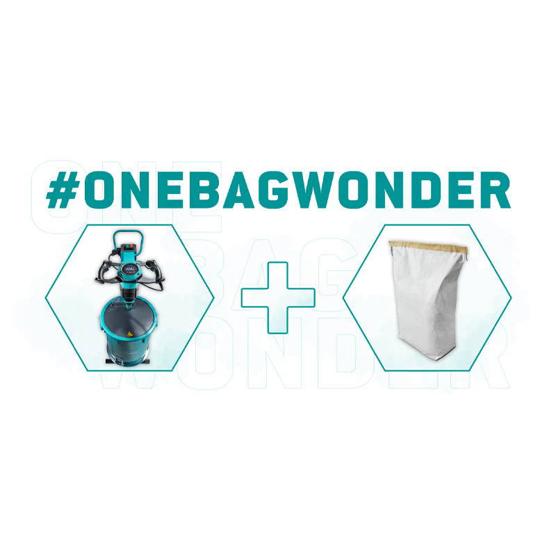 Amestecator stationar cu vas rotativ, compact, Collomix, tip oneMIX 340